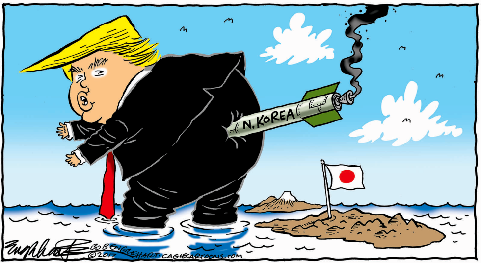 NoKo Missile Over Japan