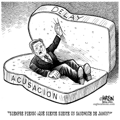 SANDWICH DE JAMON DE TOM DELAY by R.J. Matson