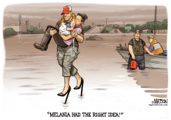 MELANIA TRUMP HIGH WATER FASHION by R.J. Matson