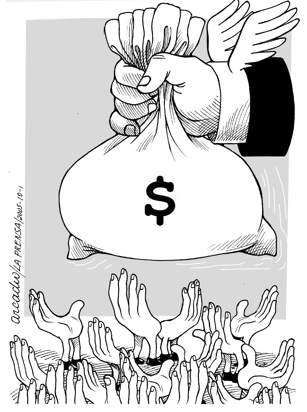 Dineros que no llegan