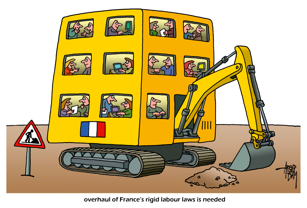 France's rigid labour laws