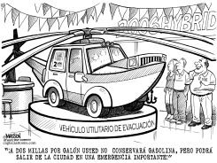 VEHICULO UTILITARIO DE EVACUACION by R.J. Matson