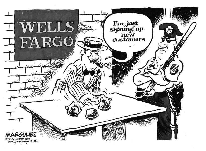 Wells Fargo bank accounts scam