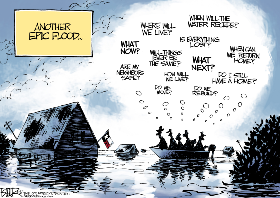 Texas Flood Victims Grapple With Uncertainty After Harvey