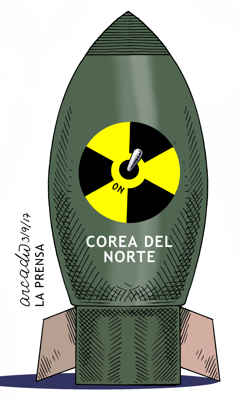 La bomba de Corea del Norte