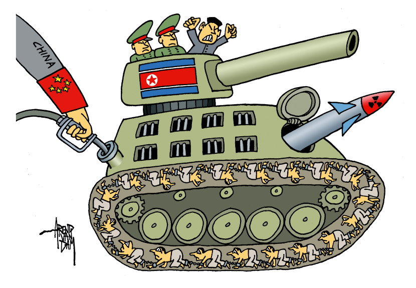 supported by China