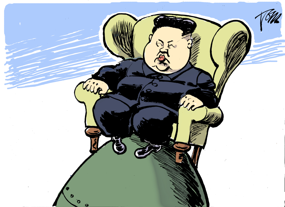  KIM JUNG UN by Tom Janssen