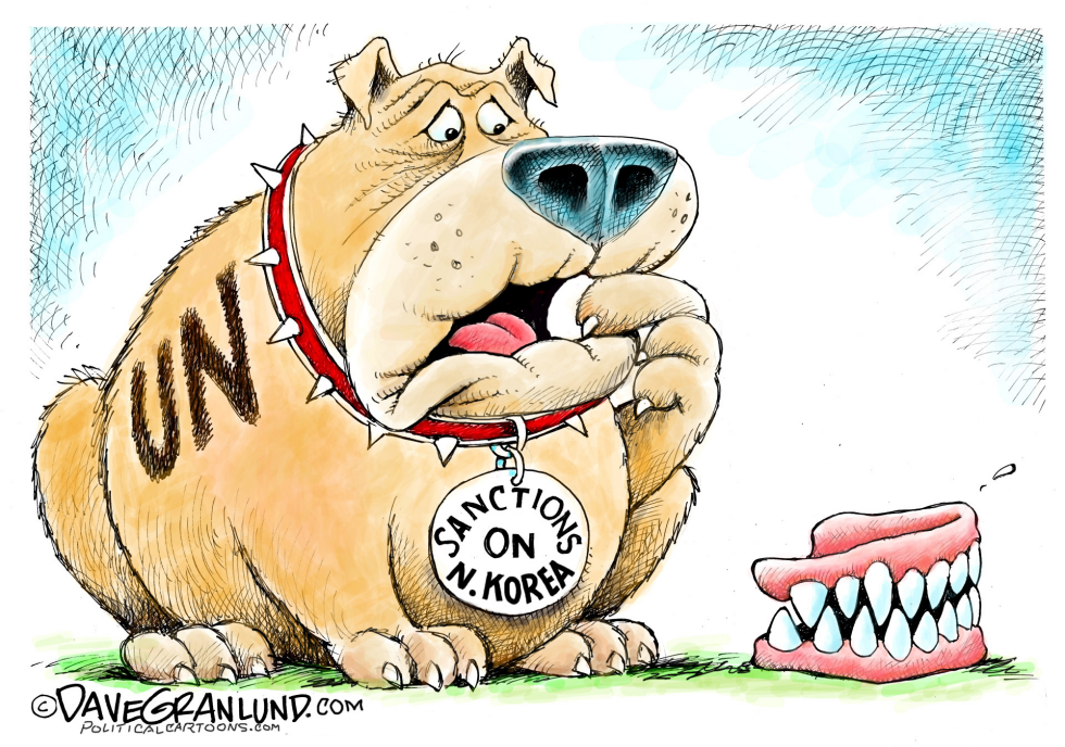North Korea and sanctions COLOR