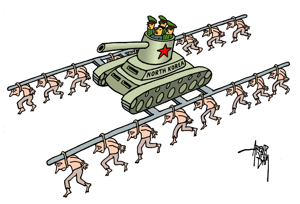 North Korean slaves