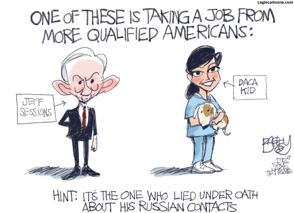  DACA SESSIONS by Pat Bagley