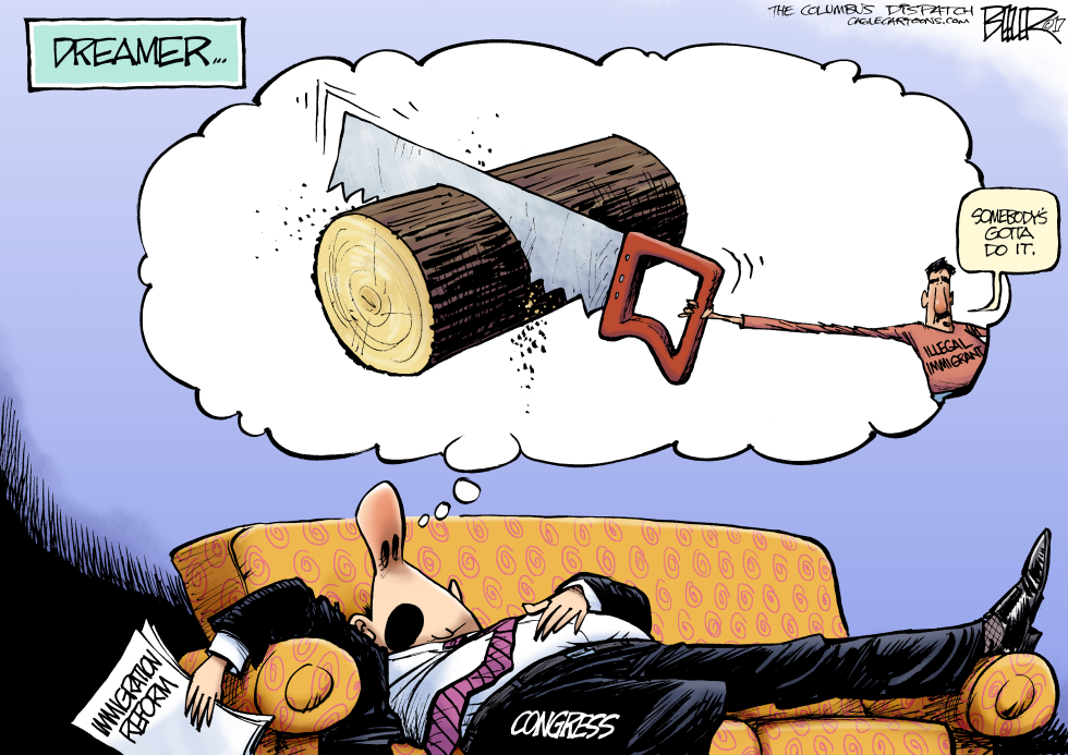  DREAMER by Nate Beeler