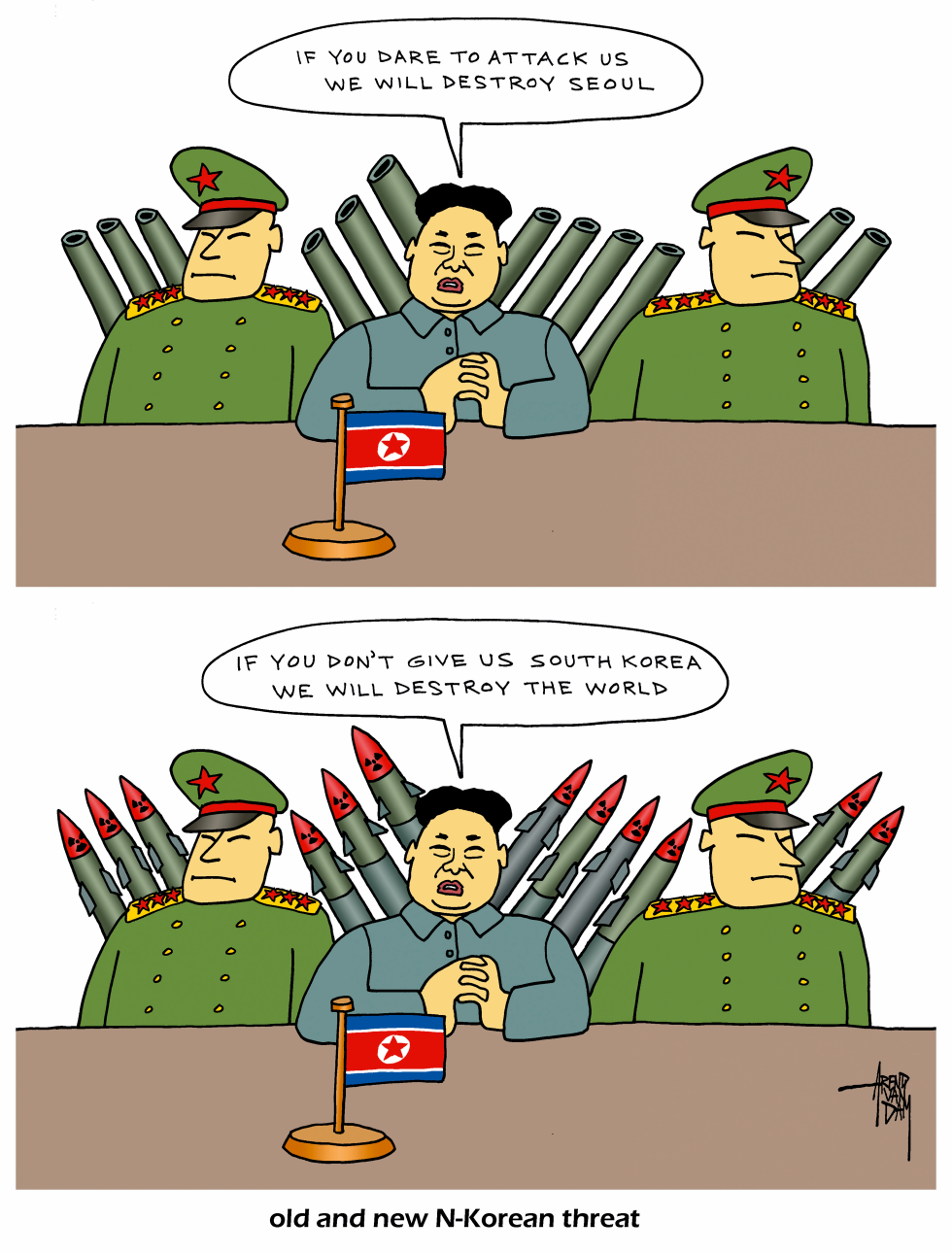 new N-Korean threat