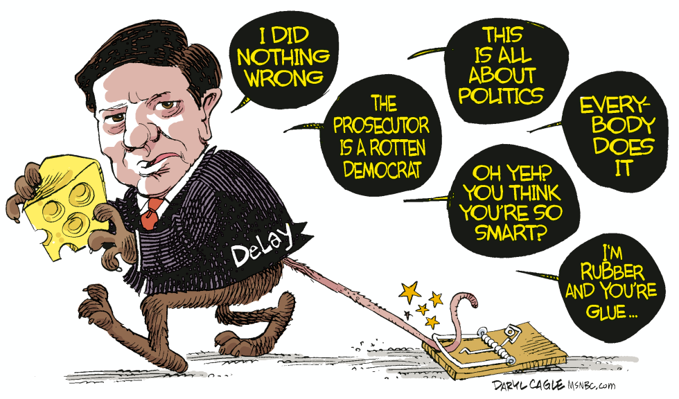 DeLay Excuses Color