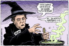 LA CACERIA DE BRUJAS DE DELAY /  by Monte Wolverton
