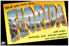 FLORIDA HURRICANE CLEAN UP, by Randy Bish