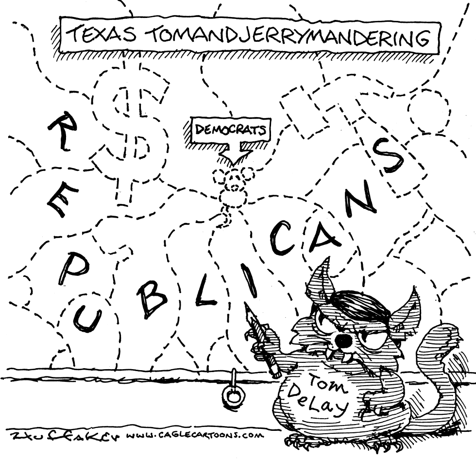 Texas Tomandjerryman- dering