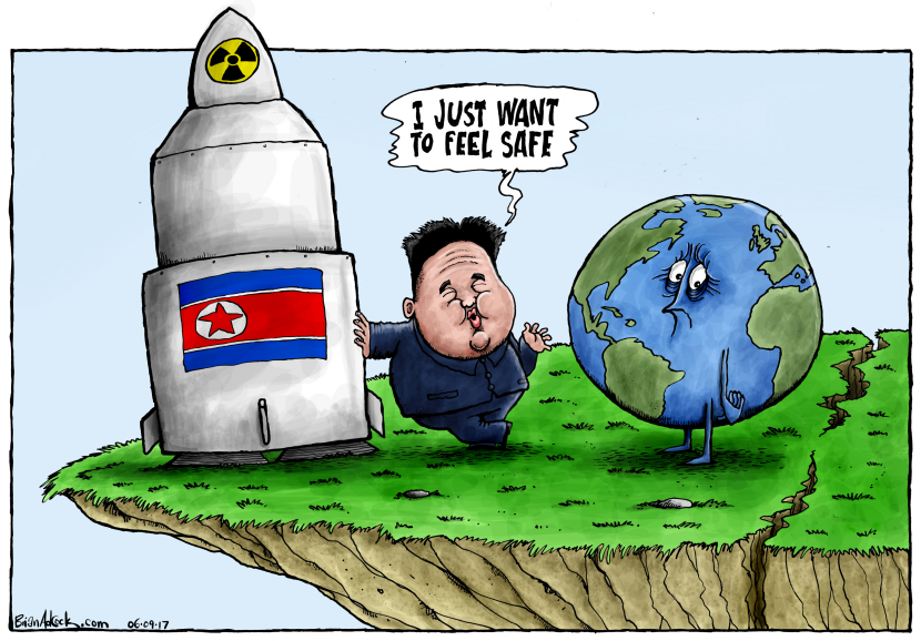 Kim Wants To Fell Safe