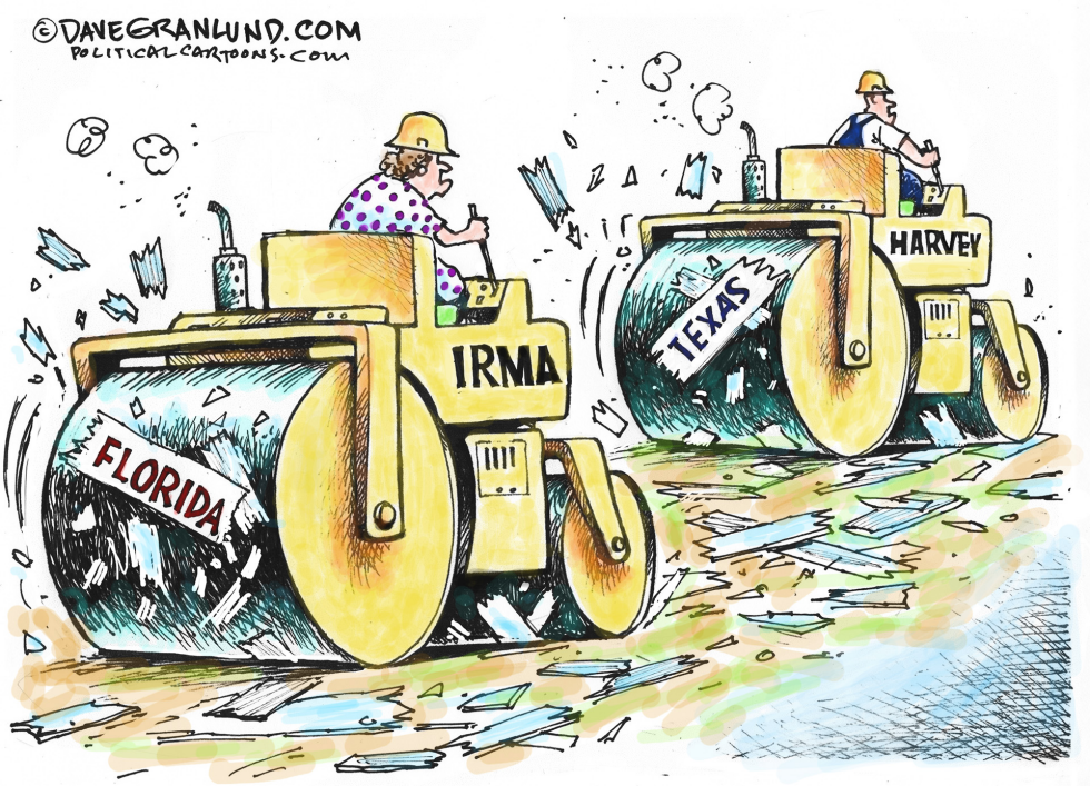 Hurricane steamrollers COLOR