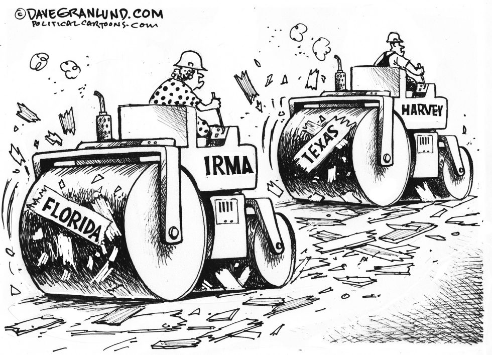 Hurricane steamrollers