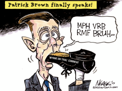 BROWN SPEAKS by Steve Nease