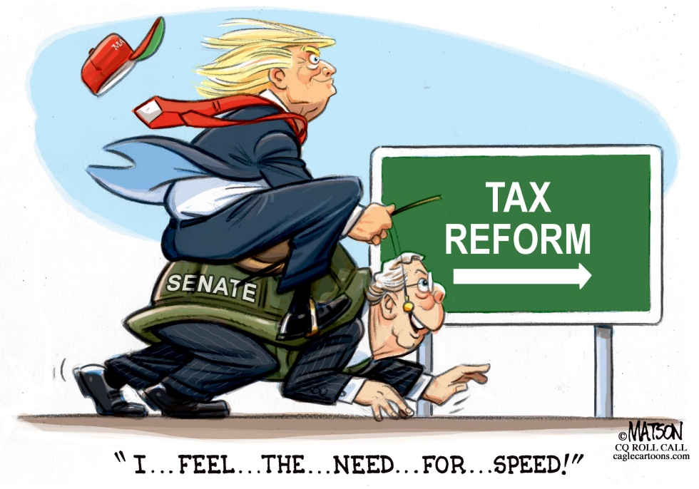 Senator McConnell Promises Swift Passage of Tax Reform Bill