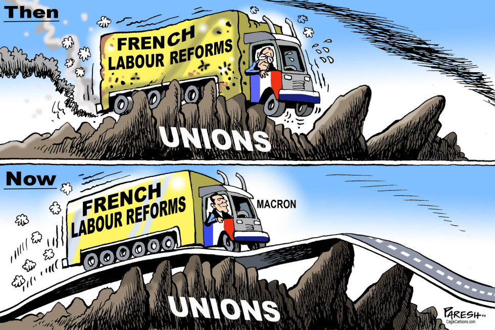 Macron’s labour reforms