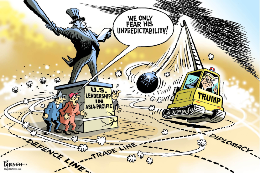 Trump on Asia-Pacific
