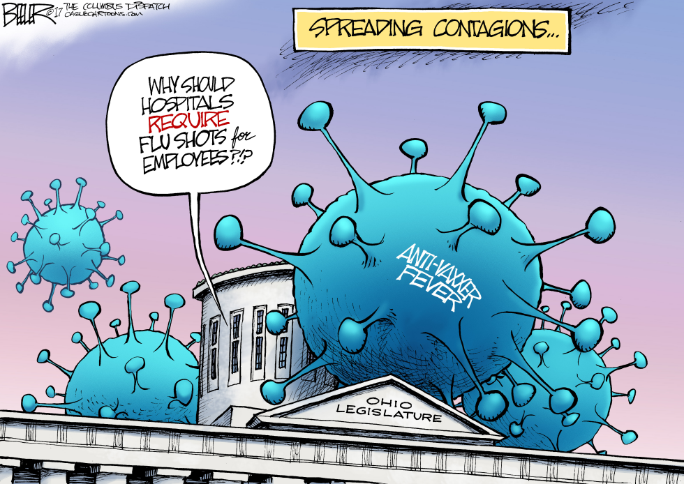  LOCAL OH FLU SHOTS by Nate Beeler