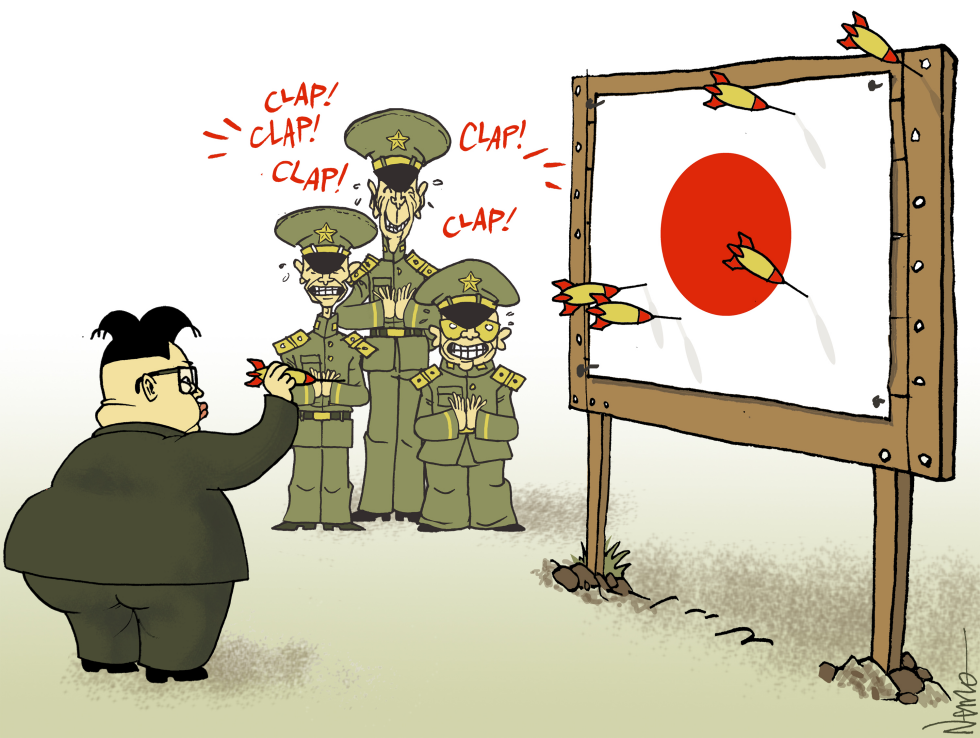 NK Fires MIssile Over Japan