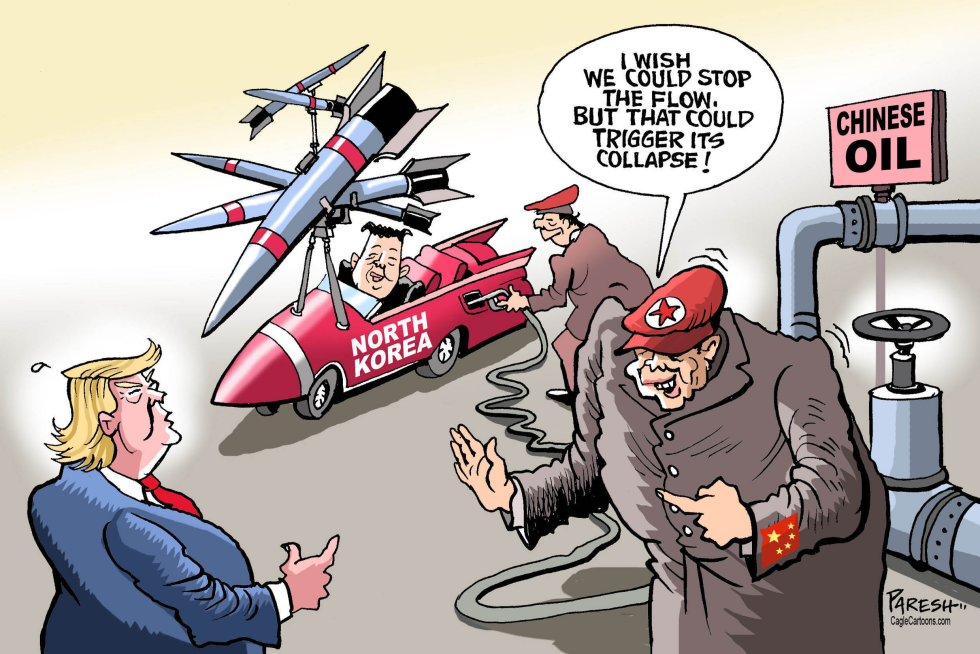 Chinese oil to NKorea