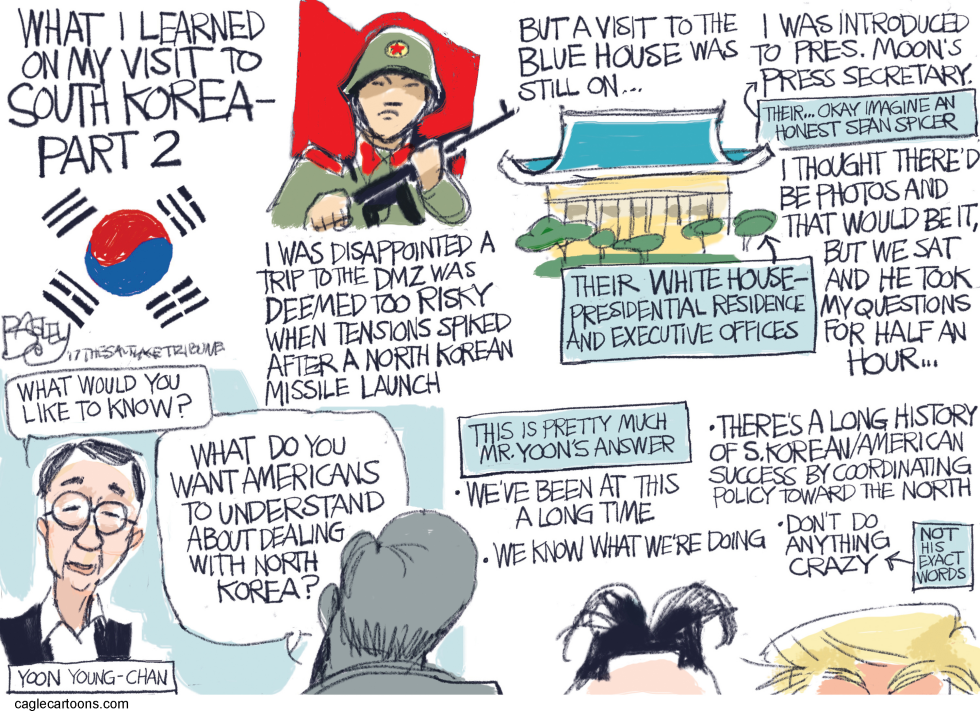  KOREA CONTINUED by Pat Bagley