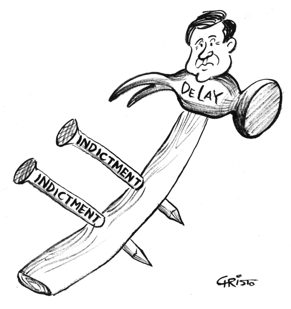 Tom DeLay was indicted for a second time - B&W