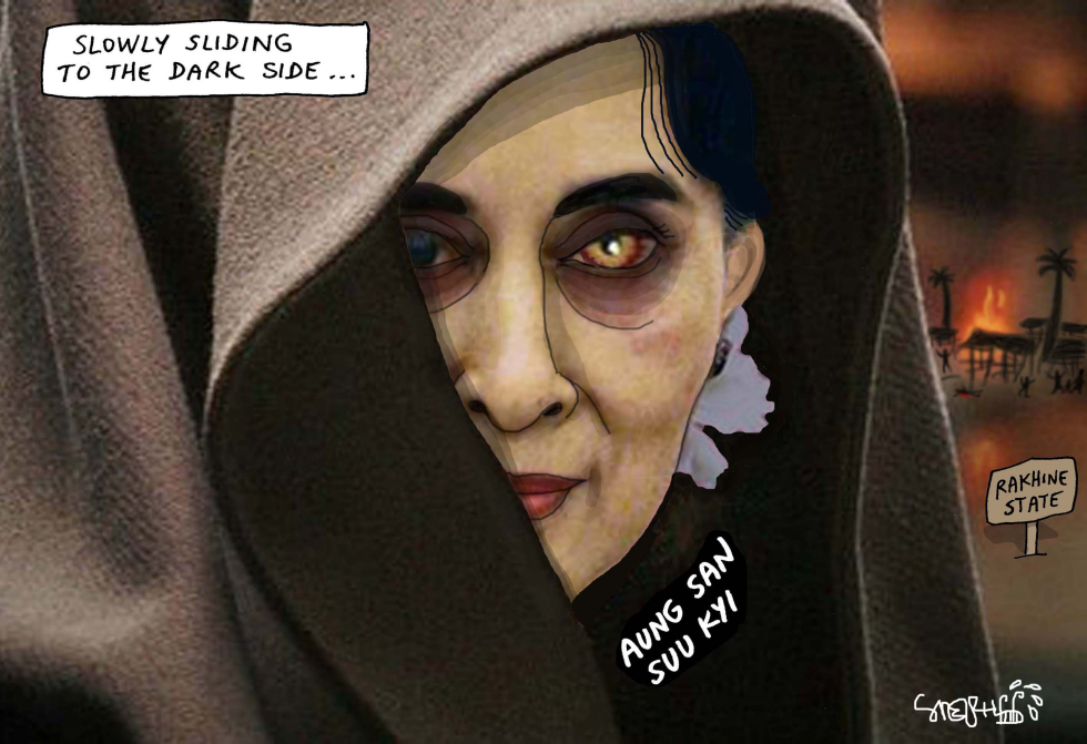  ANAKIN SAN SUU KYI by Stephane Peray