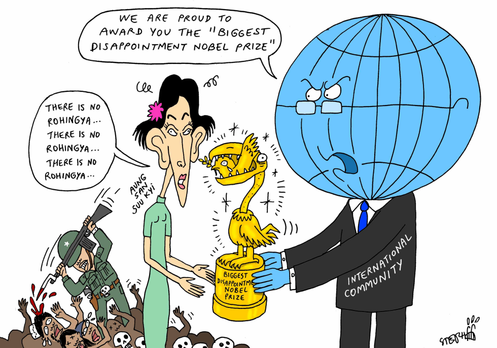  BIGGEST DISAPPOINTMENT NOBEL PRIZE by Stephane Peray