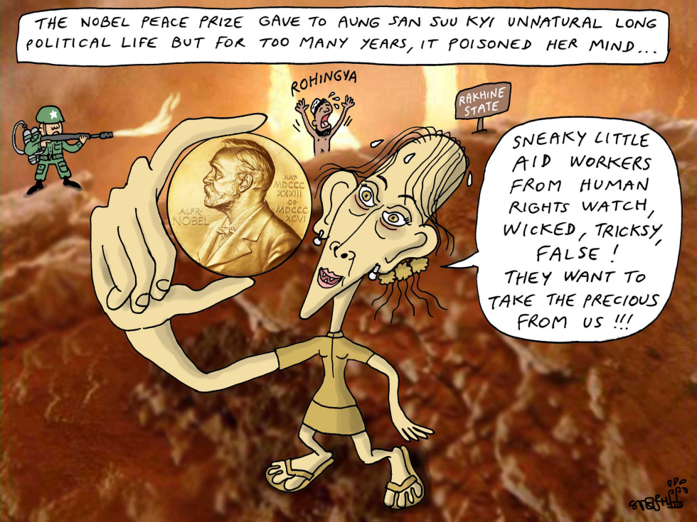 Gollum San Suu Kyi
