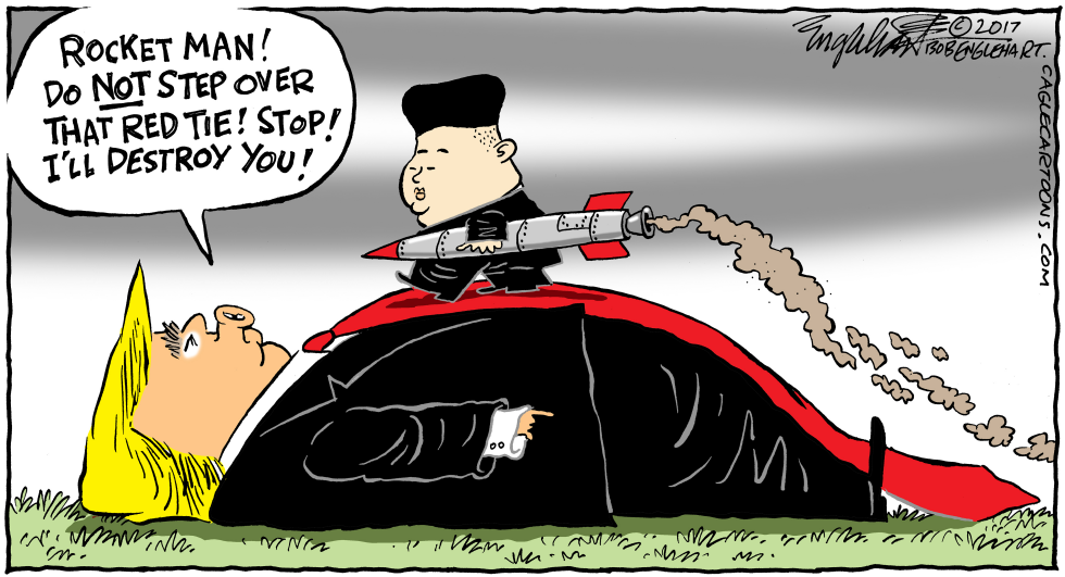  ROCKET MAN by Bob Englehart