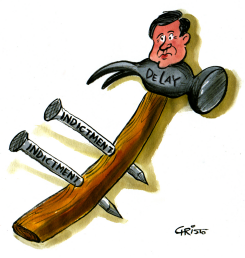 TOM DELAY INDICTED FOR A SECOND TIME -  by Christo Komarnitski