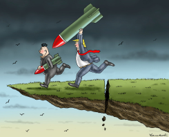 ROCKET MEN by Marian Kamensky