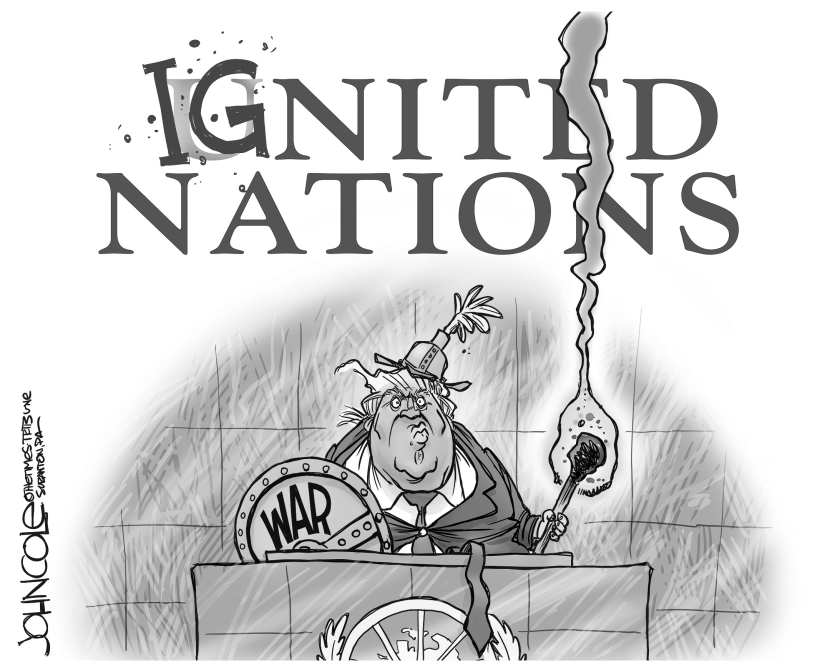 Ignited Nations BW