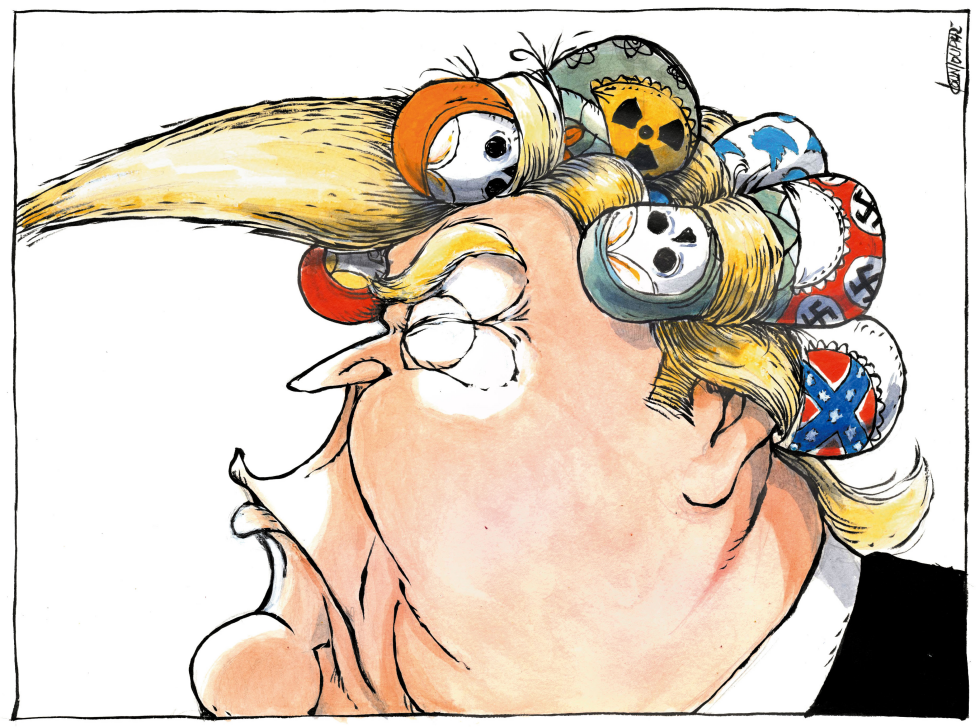  TRUMP'S HAIR STYLING by Michael Kountouris