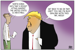NORTH KOREA AND THE NFL,  by Randy Bish