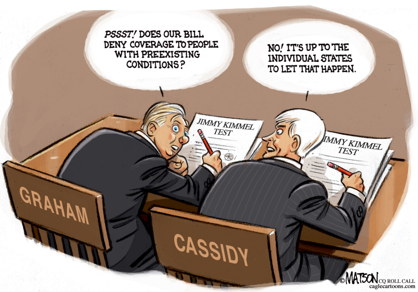 Senators Graham and Cassidy Take the Jimmy Kimmel Test