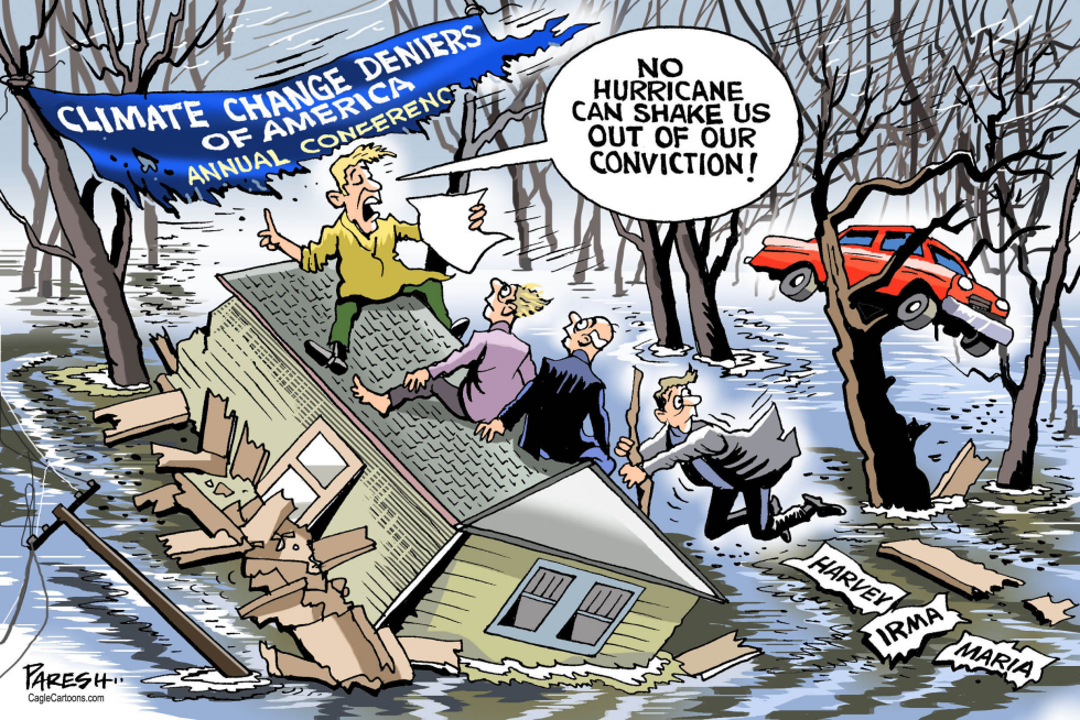  US CLIMATE CHANGE DENIERS by Paresh Nath