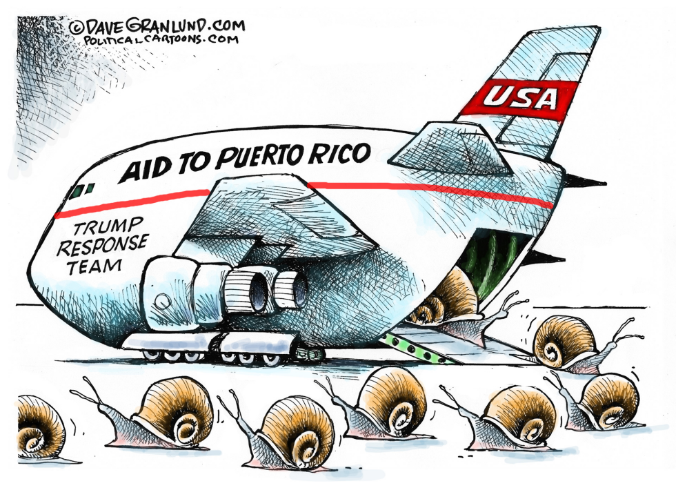 Puerto Rico aid slow COLOR
