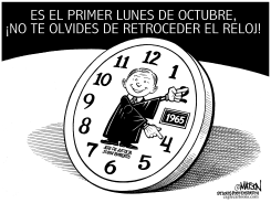 RELOJ DEL JEFE DE JUSTICIA JOHN ROBERTS by R.J. Matson