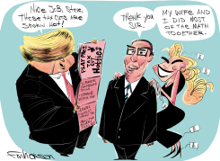 TAX CENTERFOLD by Frank Hansen