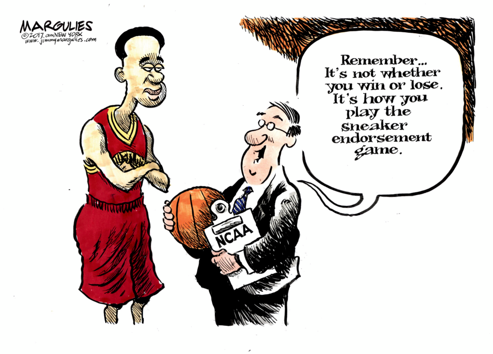 Colleg athletics cartoons