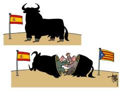 SPAIN AND CATALUNYA by Arend Van Dam
