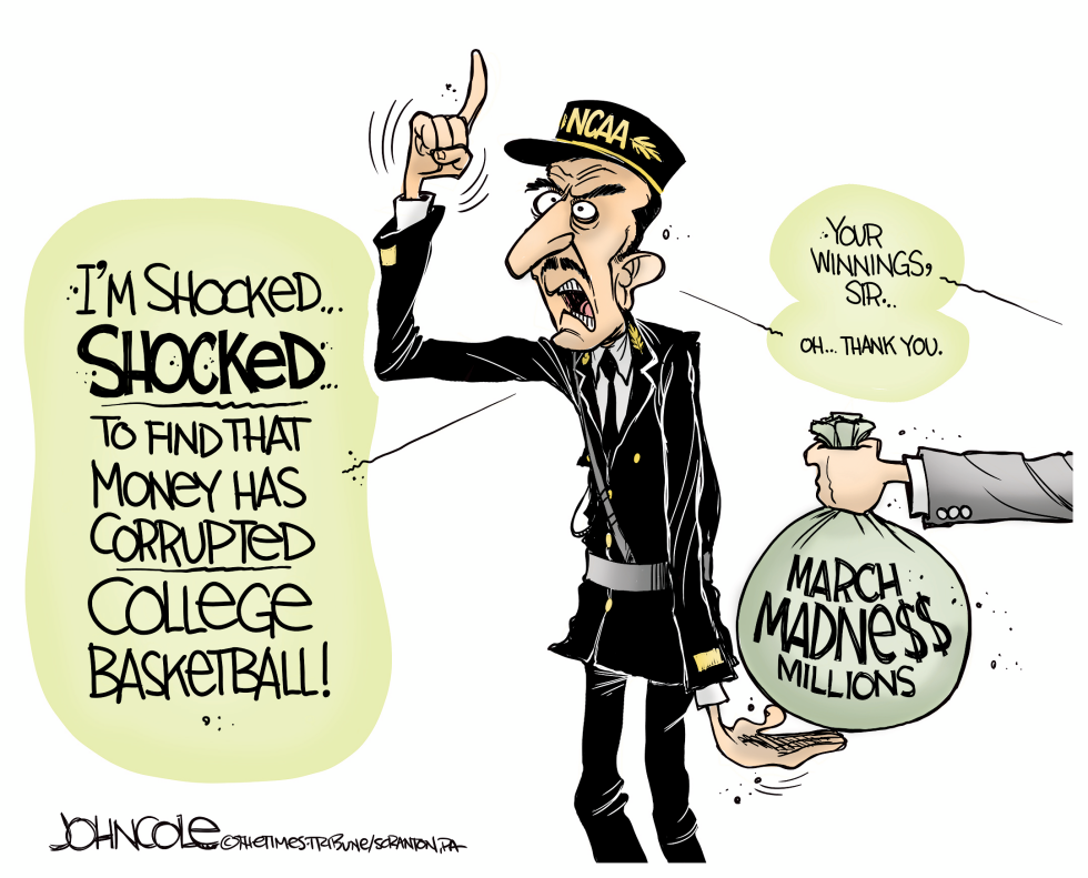  NCAA SCANDAL by John Cole