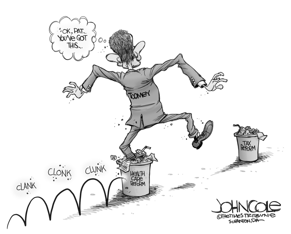 LOCAL PA Toomey and tax cuts BW